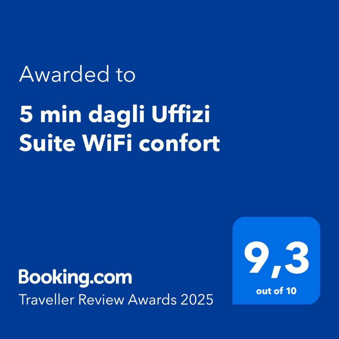 פירנצה 5 Min Dagli Uffizi Suite Wifi Confort מראה חיצוני תמונה